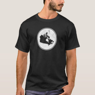 Camiseta Canadá: Bandeira Canadiana Orgulhosa