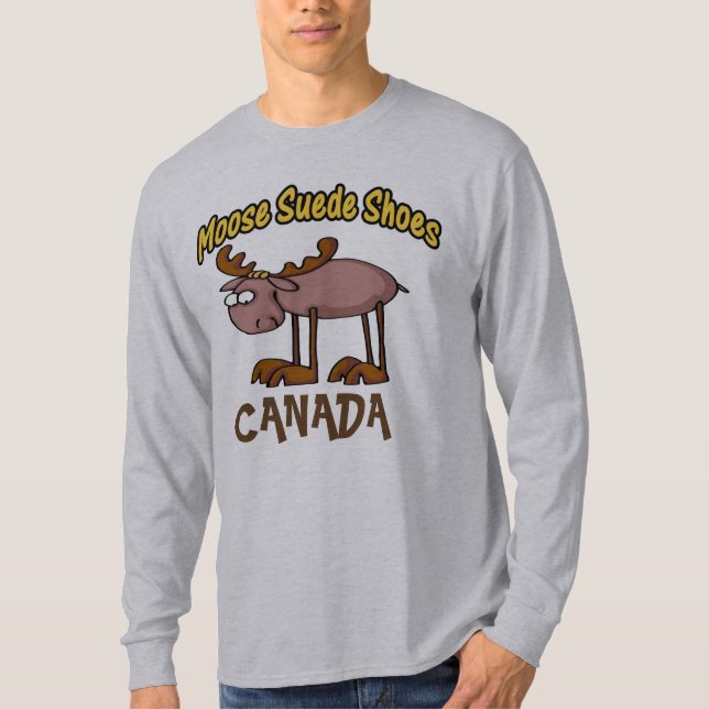Camiseta Canadá, Calçados de alce (Frente)