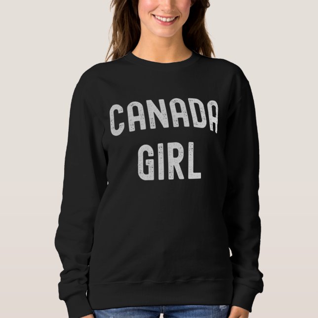 Camiseta Canada   Canada Girl (Frente)