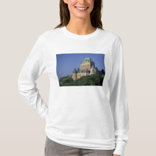 Camiseta Canadá, cidade de Quebec.  Chateau Frontenac.