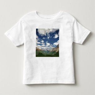 Camiseta Canadá, Colúmbia Britânica, Yoho NP. Nuvens fofas