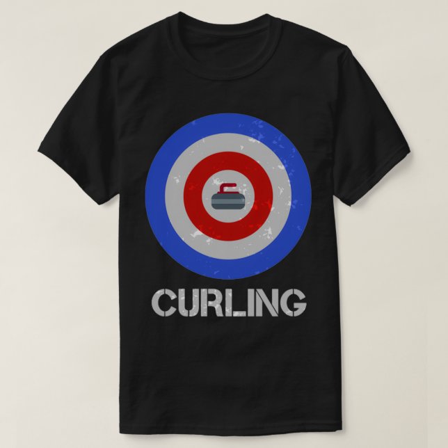 Camiseta Canadá Curling 14 (Frente do Design)