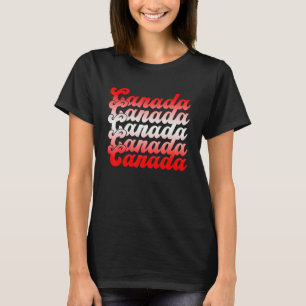 Camiseta Canadá Day Happy Canada Day Maple (Mapeamento Feli
