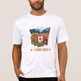 Camiseta Canada Day Lake Louise Rocky Mountain Flowtain