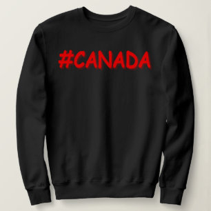 Camiseta "#CANADÁ" Design de Expressão de Cuta. Compre a