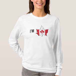 Camiseta Canadá: Dia do Canadá para castores de folhas