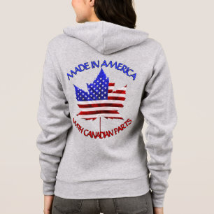 Camiseta Canadá EUA Hoodie Personalizou Jaqueta do Canadá