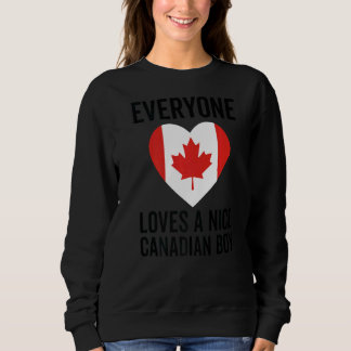 Camiseta Canada Flag All ama A Nice Canadian Boy