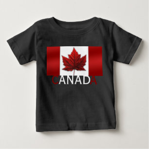 Camiseta Canadá Flag Baby's Hoodie Shirt Canada Souvenirs