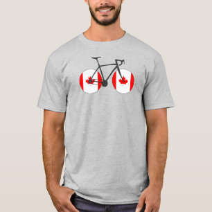Camiseta Canadá Flag Cycling