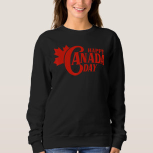 Camiseta Canadá Flag Day Mapeando Folha Canadense Happy Can