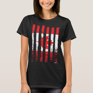 Camiseta Canada flag love proud canadian people maple leaf