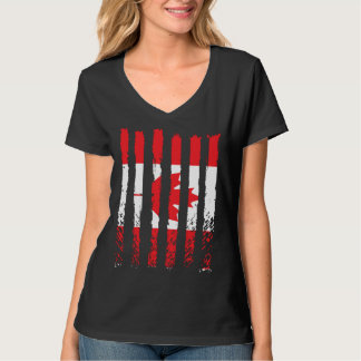 Camiseta Canada flag love proud canadian people maple leaf