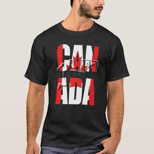 Camiseta Canada Football (Frente)
