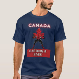 Camiseta Canadá Forte e Livre