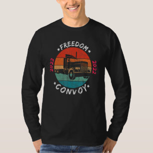 Camiseta Canada Freedom Commons Flag Us Canadian Truckers S