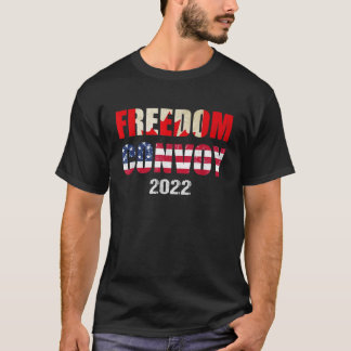 Camiseta Canada Freedom Convoy 2022 - Suporte a Truque Cana