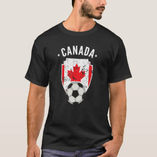 Camiseta Canadá Futebol Canadá Flag Football Orgulho Canade