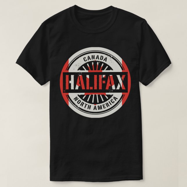 Camiseta Canadá Halifax (Frente do Design)