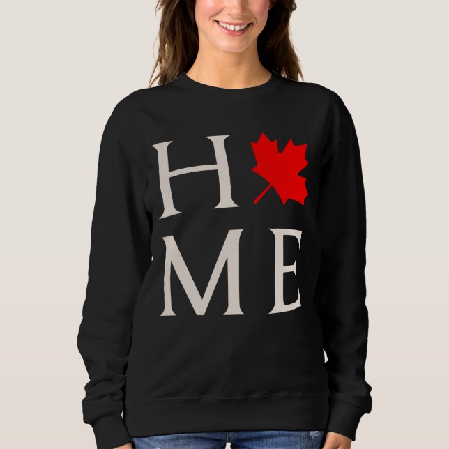 Camiseta canada home maple leaf canadian (Frente)