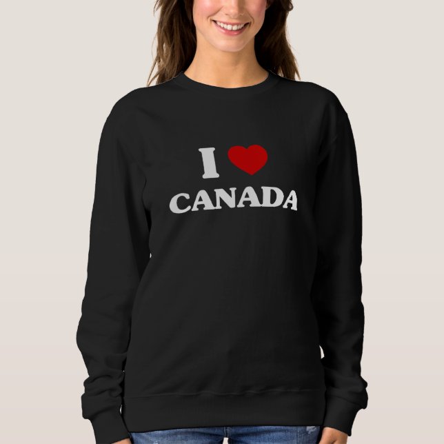 Camiseta Canada I Heart Canada Souvenir I Love Canada (Frente)