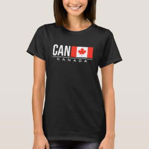Camiseta Canadá: Indicador de código internacional de país