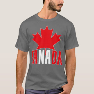 Camiseta Canadá Lover Canadian Maple Leaf Canada