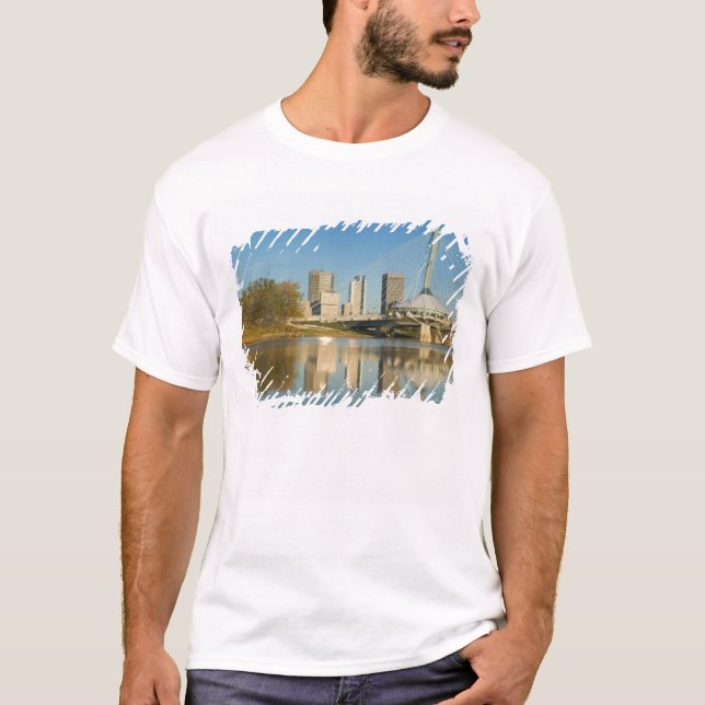 Camiseta CANADÁ, Manitoba, Winnipeg: Riel Esplanade 2 (Frente)