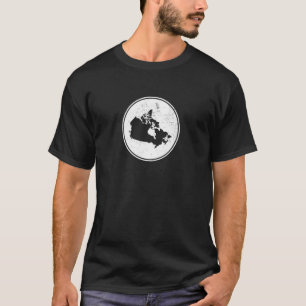 Camiseta Canadá Map Vintage