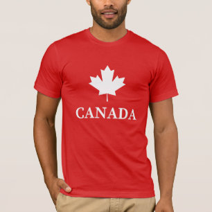 Camiseta Canadá Maple Leaf Canada Flag