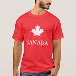 Camiseta Canadá Maple Leaf Canada Flag