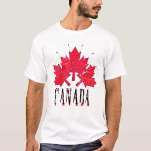 Camiseta Canadá Maple Leaf Proud Canadá