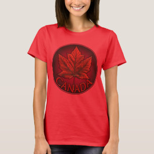 Camiseta Canadá Maple Leaf Souvenir