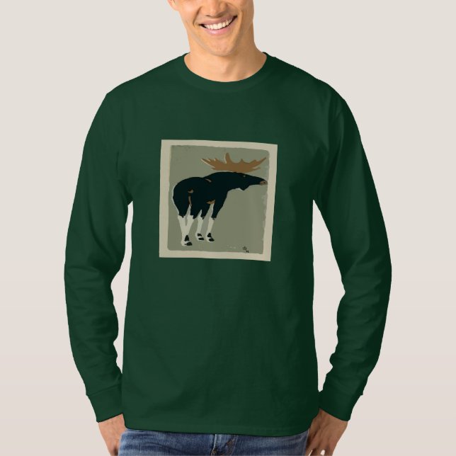 Camiseta Canadá, Moose (Frente)