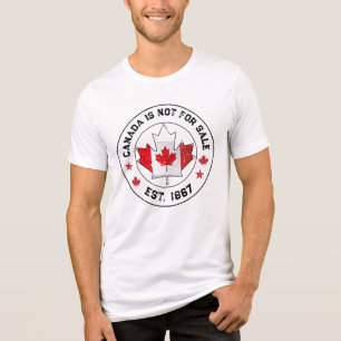 Camiseta Canadá não é destinado à venda Bandeira do Est 186
