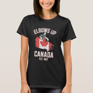 Camiseta Canadá não é para vender cotovelos Canadá