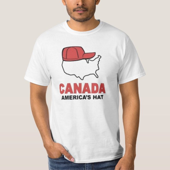 CAMISETA CANADÁ: O CHAPÉU DE AMÉRICA (Frente)