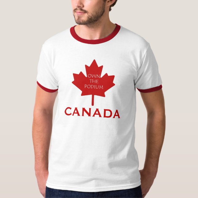 Camiseta Canadá possui o Podium2 (Frente)