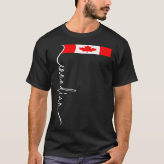 Camiseta Canada Signature Canadian Flag
