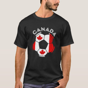 Camiseta Canada Soccer Ball Canada Flag Canadá P Canadá