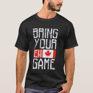 Camiseta Canadá Traga Seu Jogo Eh