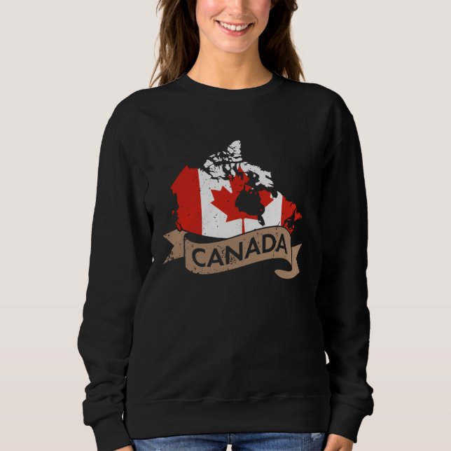 Camiseta Canada USA America Hockey Canadian Maple Leaf  4 (Frente)
