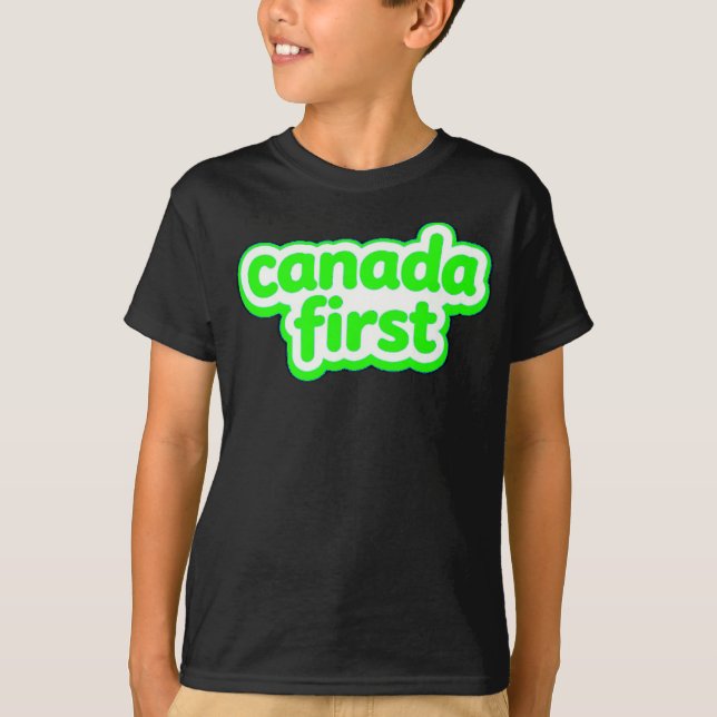 CAMISETA CANADAFIRST (Frente)