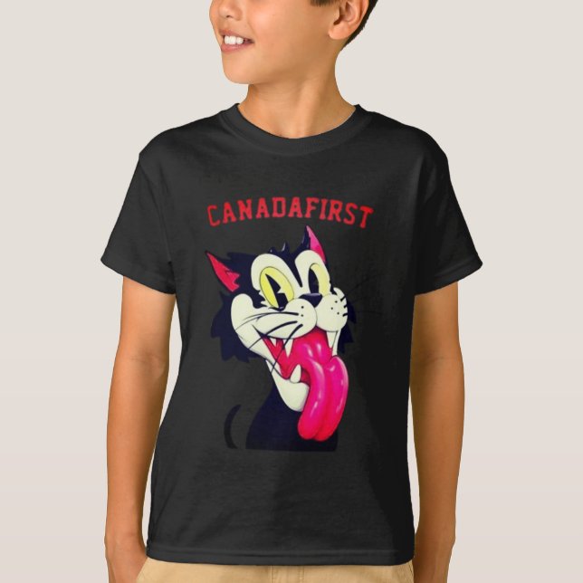 CAMISETA CANADAFIRST CAT  (Frente)