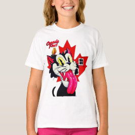 CAMISETA CANADAFIRST WITH CAT & BIRDIE