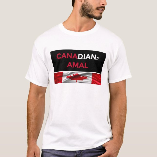 Camiseta Canadense-Amal Men (Frente)