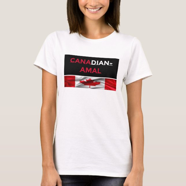 Camiseta Canadense-Amal Women (Frente)