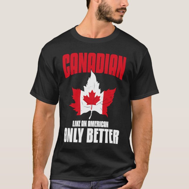 Camiseta Canadense American Sayotes Canadá (Frente)