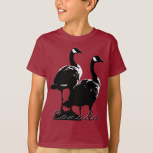 Camiseta canadense canadiana Souvenir do Goose Kid