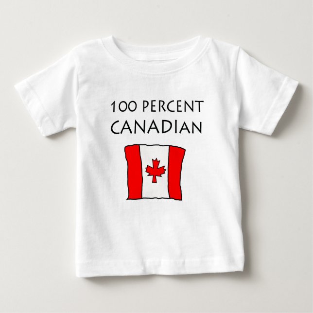 Camiseta Canadense de 100% (Frente)